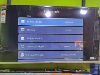 A picture of Onida smart tv 50 with Bluetooth