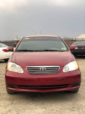 A picture of Neatly Used Toyota Corolla 2004 Model With Original Custom Duty