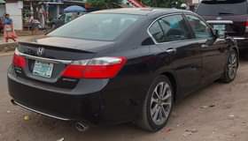 A picture of Black Honda Accord 2014 Sports