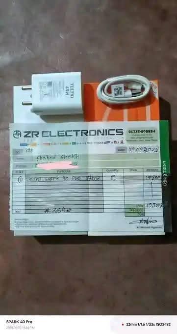 A picture of Tecno spark 40 pro