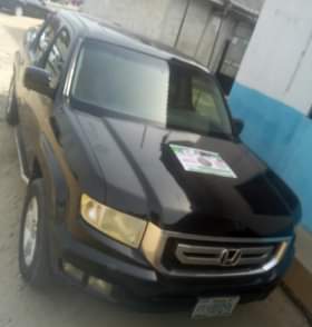 A picture of Honda Ridgeline 2011 Model Colour Black Condition No pin missing