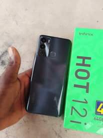 A picture of Infinix hot 12i Stroge gb 64