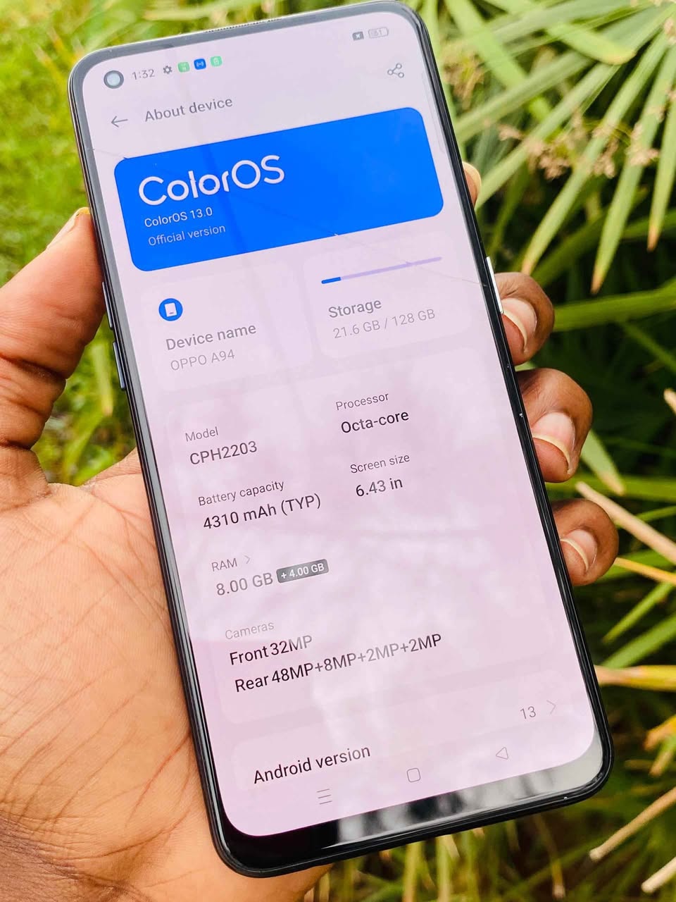 A picture of Oppo A94 5G