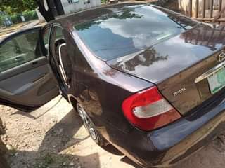 A picture of Toyota camry 2004 model in perfect working condition Location Umuahia