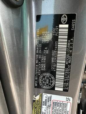 A picture of 2005 Toyota Camry v6 4 months used 3 2 ikeja