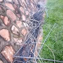 A picture of Camera wires