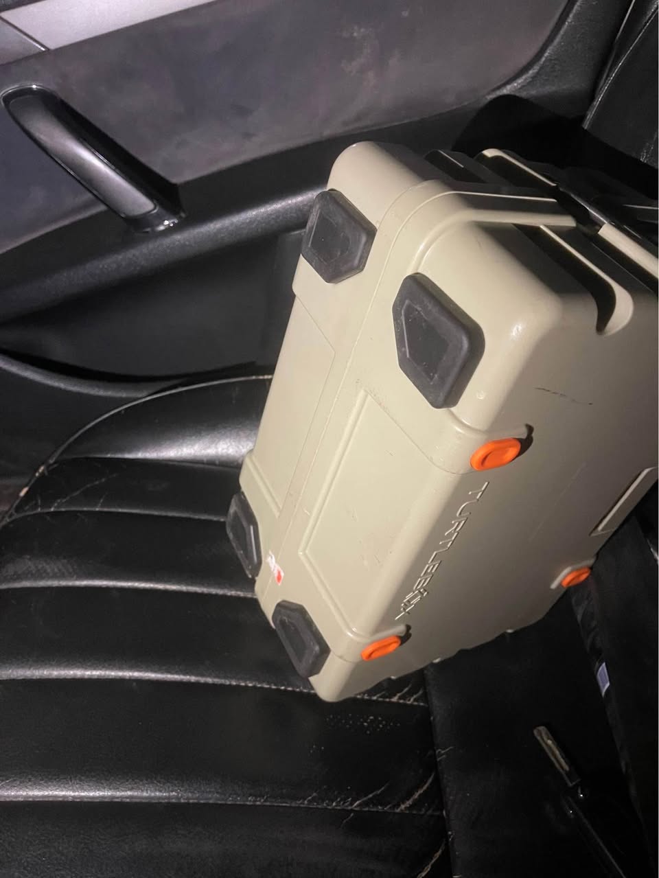 A picture of Turtle box Bluetooth speaker