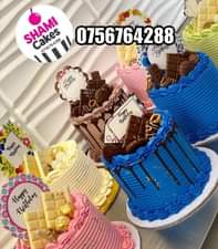 A picture of 0756754288 0760302130 call or whatup for decoration cakes and baking