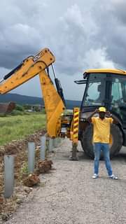 backhoe loader