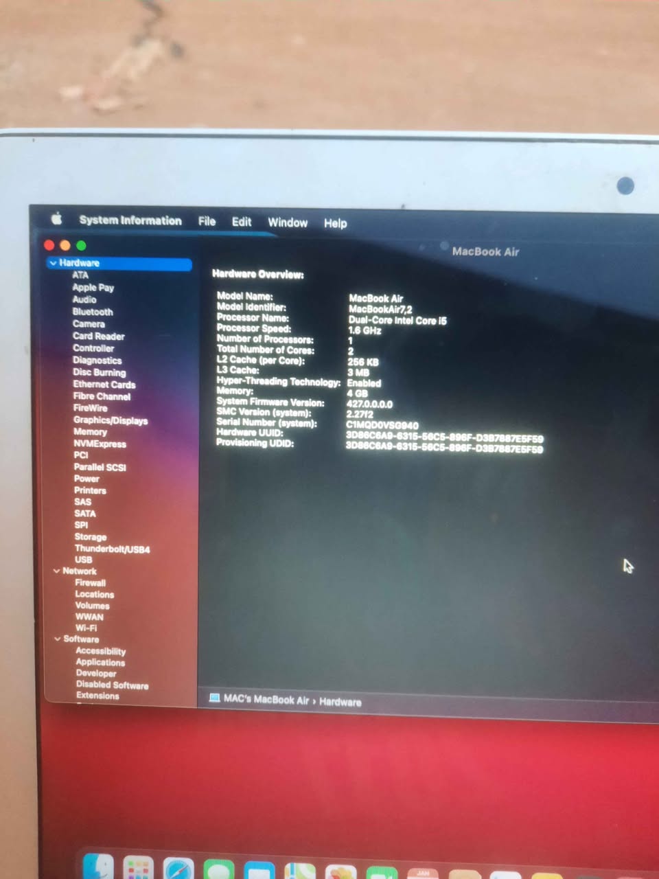 A picture of Apple MacBook 2015 Laptop