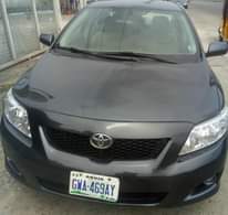 A picture of Toyota Corolla 2010 model Condition straight body Used for less