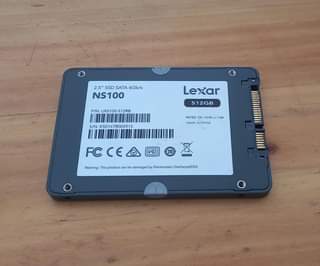A picture of Gunuiene Lexar American Brand 512GB SSD for sale Inauzwa 0652