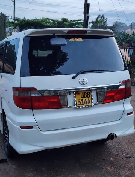 A picture of Toyota alphad for sale at 18m