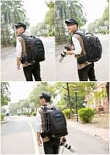 A picture of FLYLEAF Waterproof Camera Backpack 170000