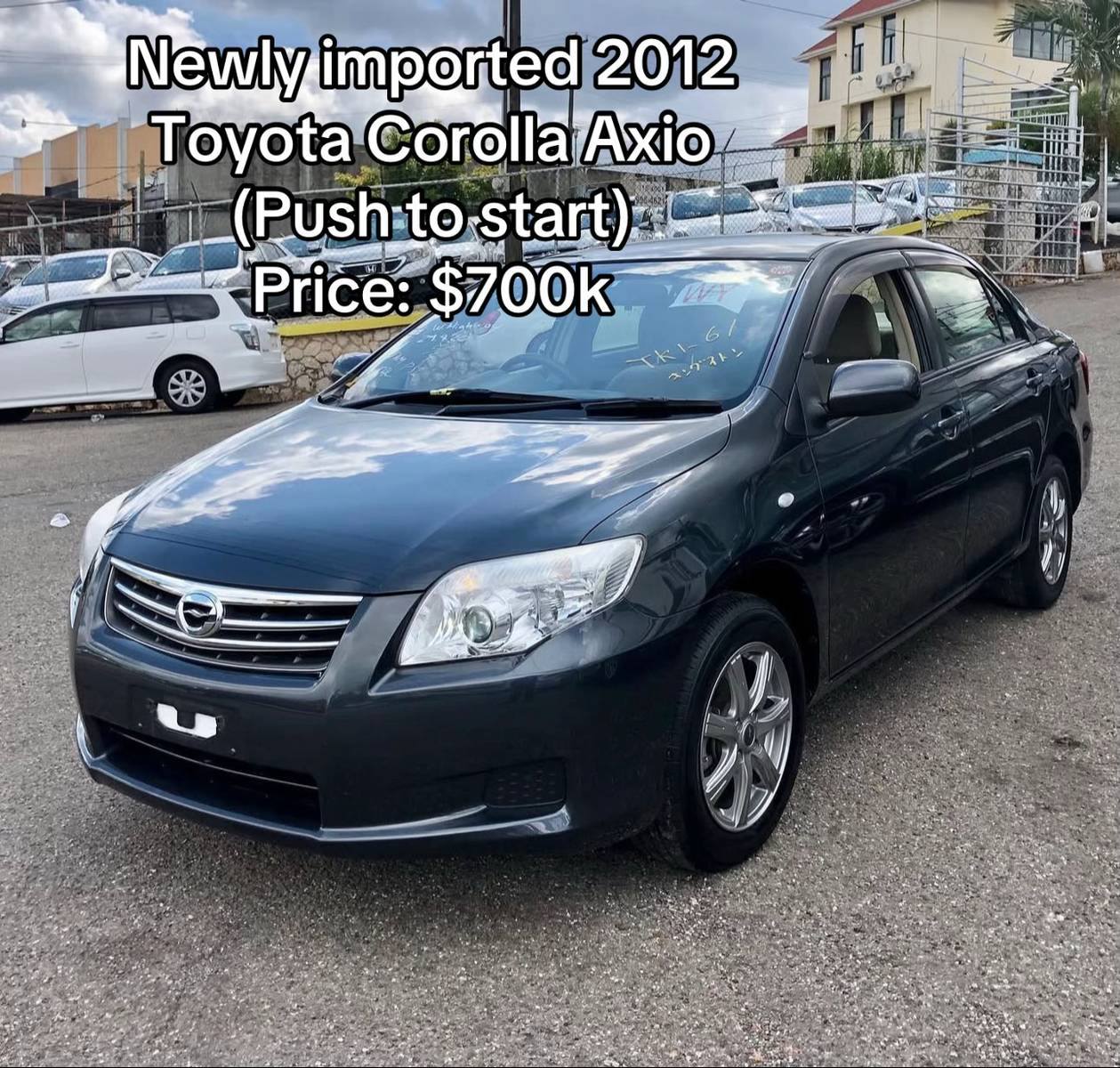 used toyota axio