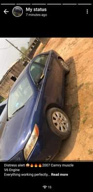 A picture of Distress alert 2007 Camry muscle V6 Engine Everything working perfectly