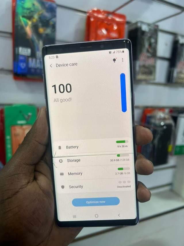 A picture of Samsung Galaxy Note 9 128Gb 8Gb Ram