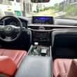 A picture of Fresh from boat Lexus Lx570 2017 Black on oxblood Foreign
