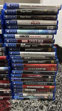 A picture of PLAYSTATION 4 CDs