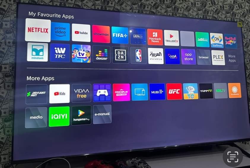 A picture of Urgent items for sale Hisense Smart Tv 65 inches 500k