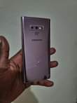 A picture of Samsung Galaxy note 9