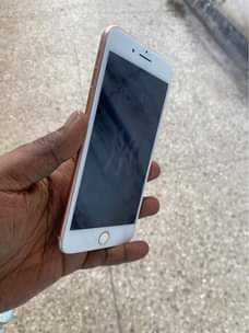 A picture of iphone 8 plus bypass haina shida unatia lain fresh ni