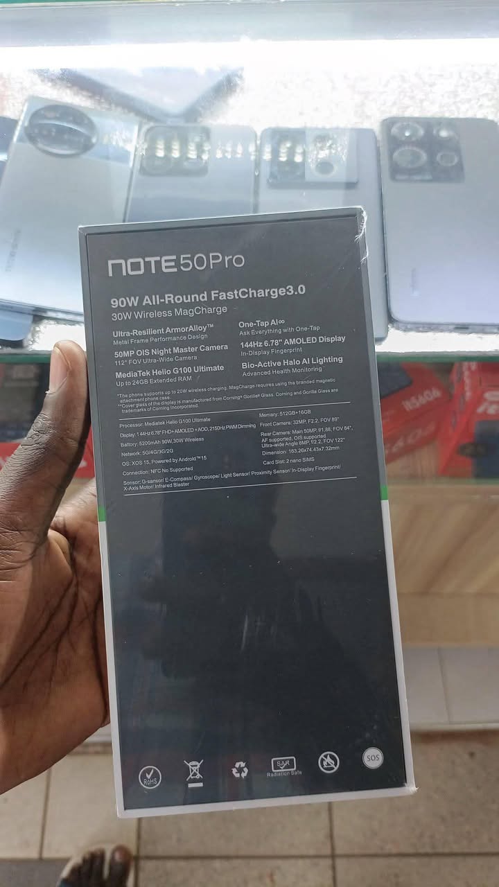 A picture of Infinix Note 50 Pro
