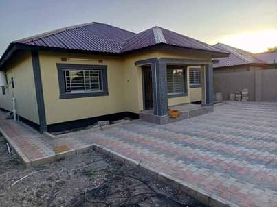 newly built houses