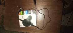 A picture of Google chrome cast