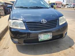 A picture of 2006 bank Corolla available for inspection Owner needs cash urgently