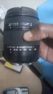 A picture of Sigma Canon lens 18_250mm