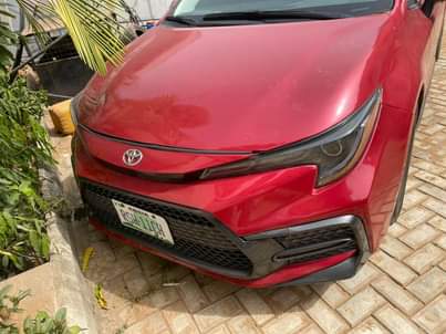 A picture of FEW MONTHS USED TOYOTA COROLLA 2020 WITH DUTY