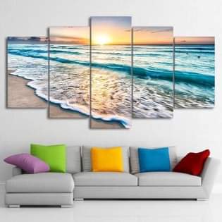 A picture of Canvas wall art