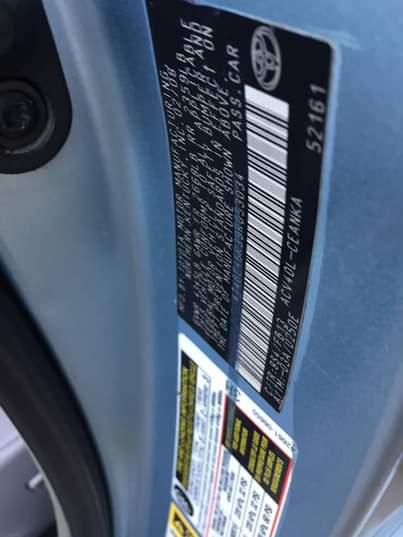 A picture of Camry Belgium grade
