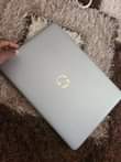 A picture of Slim HP laptop i7 on sale at 700k