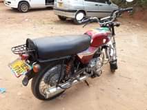 A picture of Bajaj for sale 1.5M Call or Whatsapp on mtn 0756911039