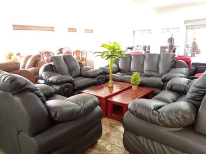 A picture of Leather sofas
