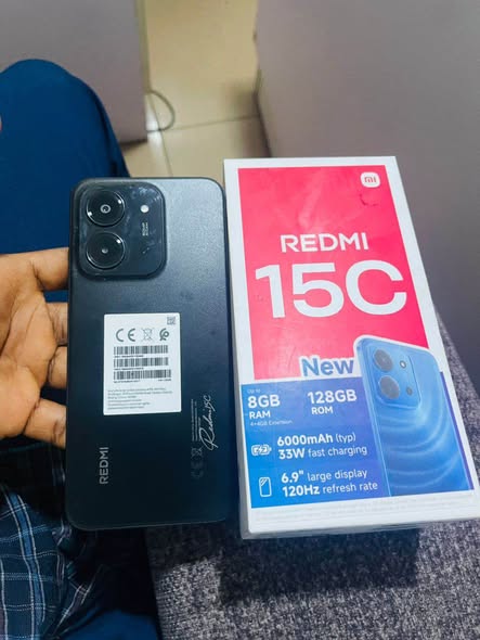 A picture of REDMI 15C 8GB Ram 128GB ROM 6000mAH battery life