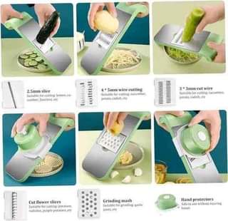 A picture of 5 in 1 Vegetable Cutter