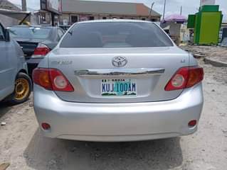 A picture of NEATLY USED 2010 MODEL TOYOTA COROLLA LE