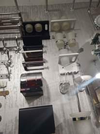 A picture of Shower mixers TP holders Toothbrush holders Taps Towel rails hooks