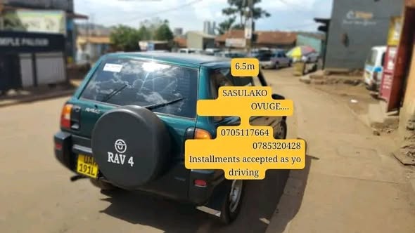 A picture of SASULAKO OVUGE 0705117664 0785320428 Installments accepted as yo driving