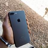 A picture of am selling an iphone 7plus with a Tecno spark4 at