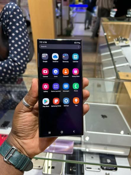 A picture of Samsung galaxy note 20 ultra 5g