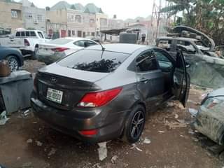 A picture of Hyundai accent 2016