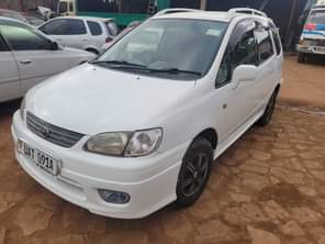 A picture of Make TOYOTA Brand SPACIO Year 2000 Color WHITE Grade 2WD