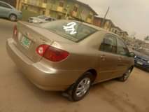 A picture of This morning deal. Toyota corolla 2004 model neatly baked engine
