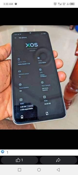 A picture of Infinix smart 7 hd