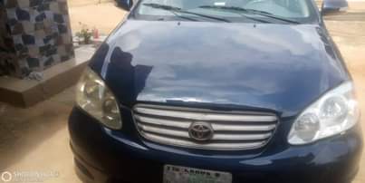 A picture of first body Highest Grade Corolla sports untampered engine and gear