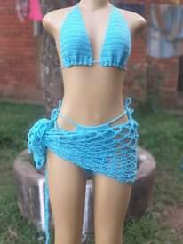A picture of Crochet bikini set